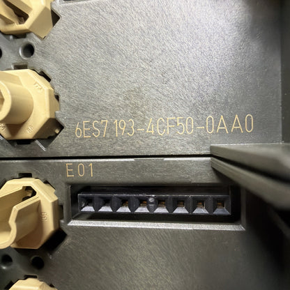 Siemens 6ES7193-4CF50-0AA0 SIMATICET200S TM-E30C46-A1 Terminal Block Each(1.4.2)