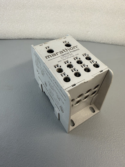 Marathon EPBCP84 Power Distribution Block, 760A, 1000V, AC/DC, CU9, 4AWG (1.2.4)