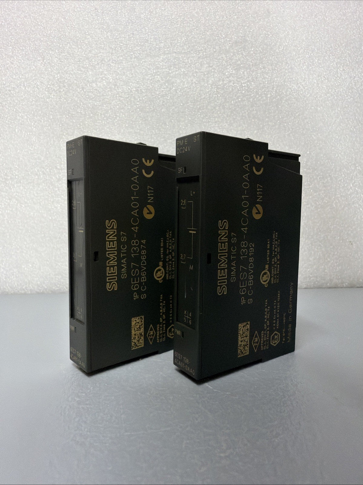 Siemens 6ES7138-4CA01-0AA0 ET 200S PM-E 24VDC Power Module New Open Box (1.3.2)