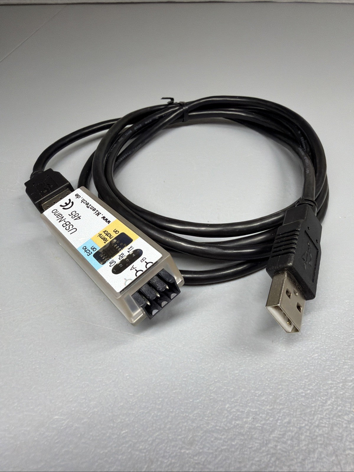 NIENTECH USB-NANO 485 USB to RS-485 Industrial Converter Open Box (1.3.2b)