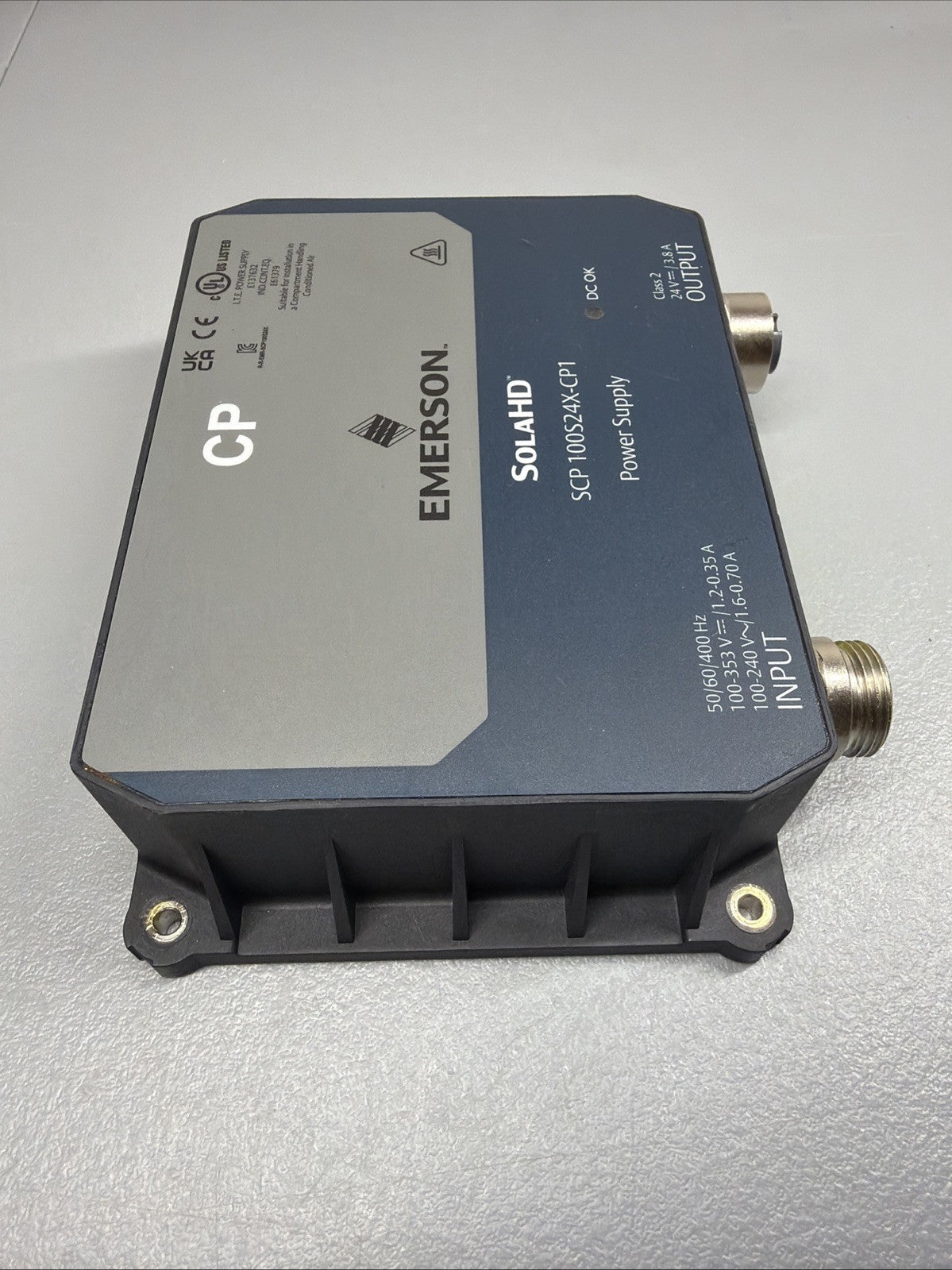 Emerson SolaHD SCP100S24X-CP1 24VDC 3.8A Power Supply New Open Box (1.3.4)