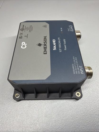 Emerson SolaHD SCP100S24X-CP1 24VDC 3.8A Power Supply New Open Box (1.3.4)
