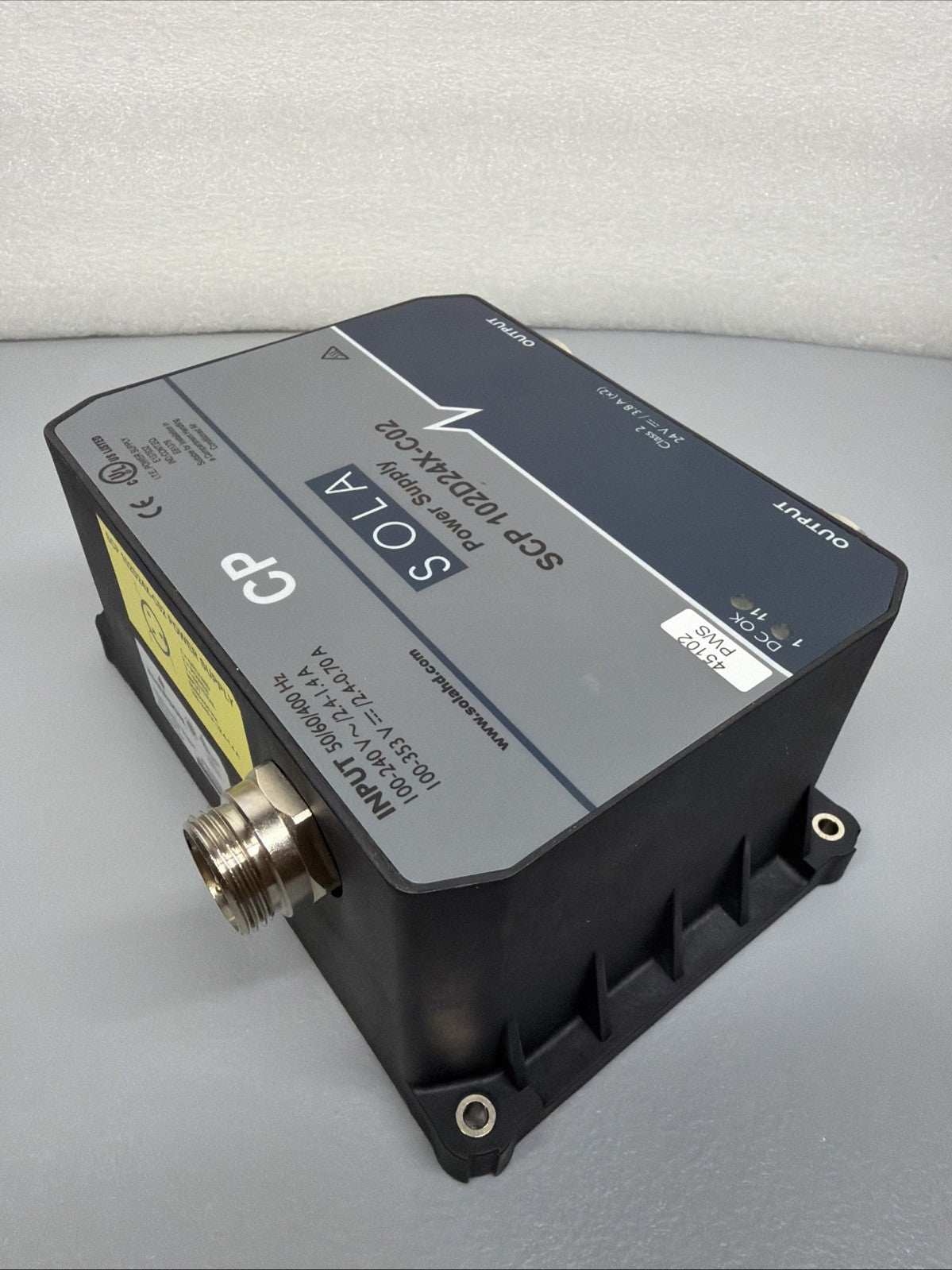 SOLA SCP 102D24X-C02 Dual Output Power Supply 24V 3.8A Industrial PSU (1.3.3)