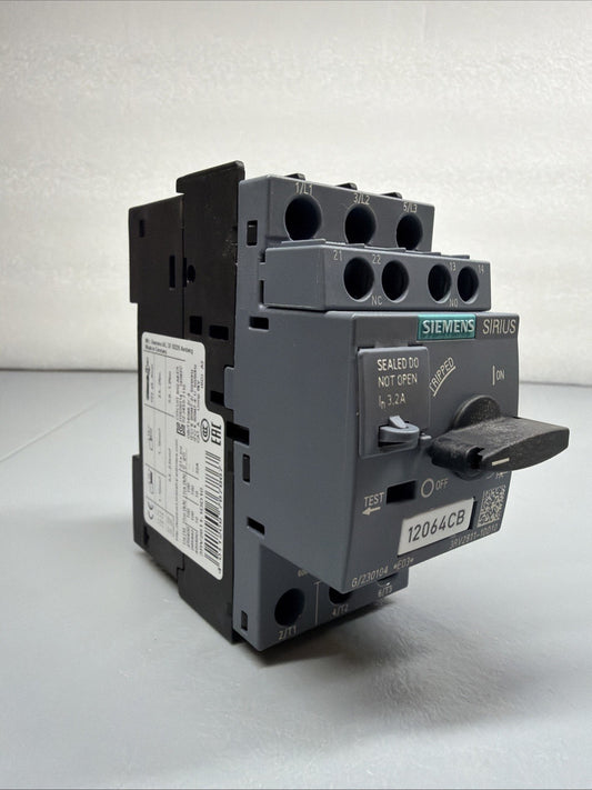 Siemens 3RV2811-1DD10 SIRIUS Side Mounted Auxiliary Contact Block Open Box (144)