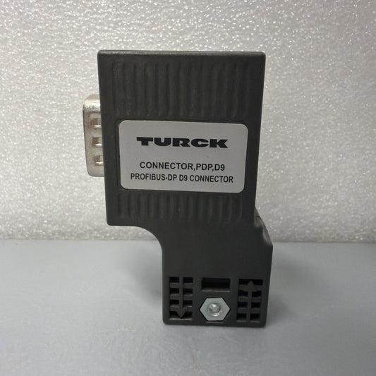 Turck CONNECTOR PDP D9S PROFIBUS-DP DB9 9-Pin Bus Connector New Open Box (1.4.2)