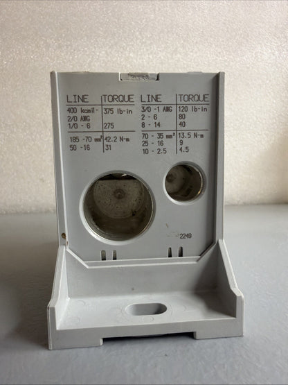 Allen-Bradley 1492-PDE1C183 Series A 335A 600V Distribution Block New Op.Box 142