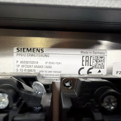 Siemens 6FC5247-0AA43-1AA0 SINUMERIK Panel w/ 12 Pushbuttons New Open Box 1.4.4b