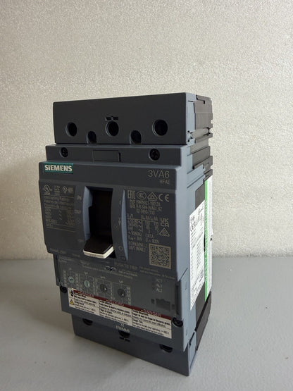 Siemens 3VA6225-6HN31-0AA 3-Pole Circuit Breaker ETU350 New O.Box 1.3.4b