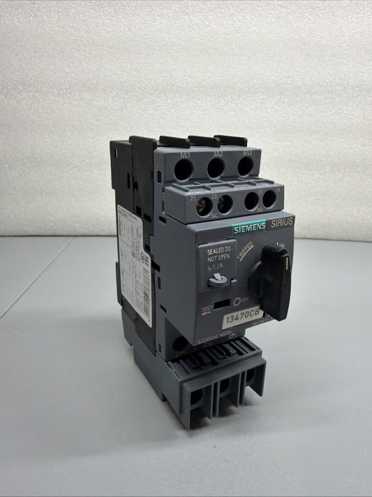 Siemens 3RV2811-1DD10 SIRIUS Side Mounted Auxiliary Contact Block Open Box (144)