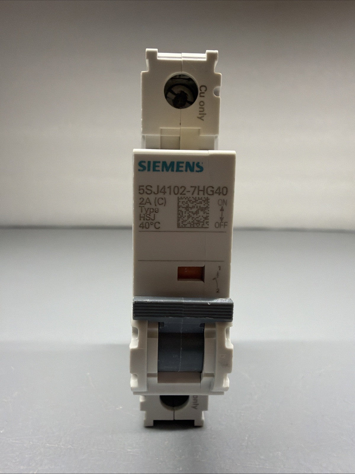 Siemens 5SJ4102-7HG40 SENTRON 1-Pole 2A Circuit Breaker Open Box (1.3.4)