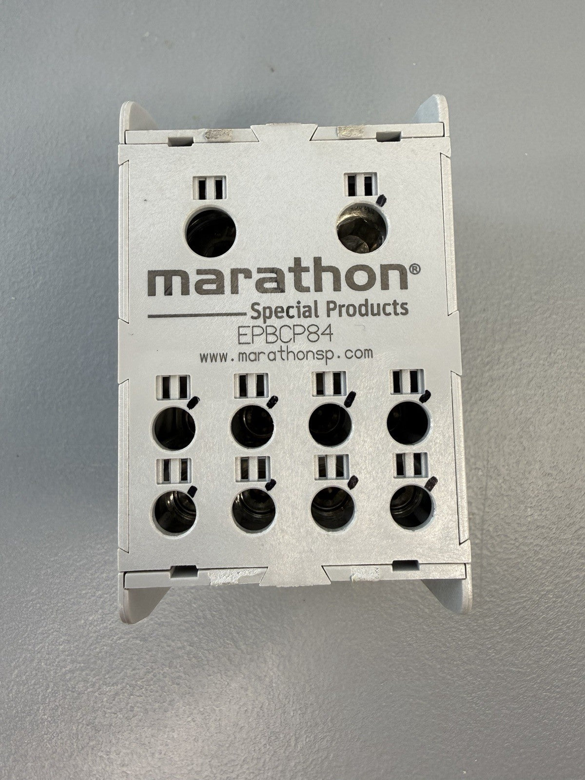 Marathon EPBCP84 Power Distribution Block, 760A, 1000V, AC/DC, CU9, 4AWG (1.2.4)