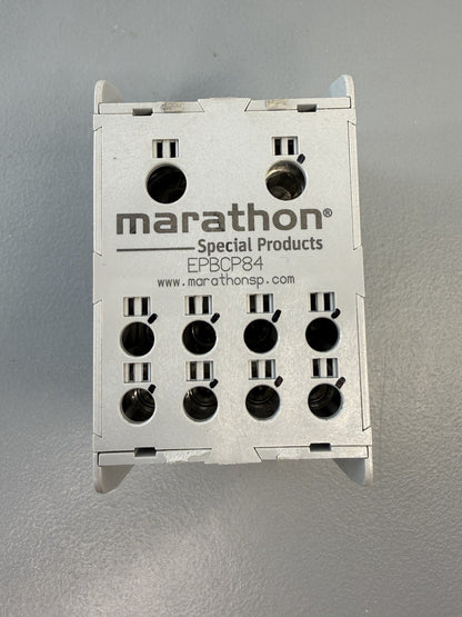 Marathon EPBCP84 Power Distribution Block, 760A, 1000V, AC/DC, CU9, 4AWG (1.2.4)