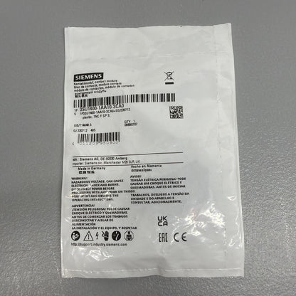 Siemens 3SU1400-1AA10-3CA0 SIRIUS ACT Contact Module 1NC New Factory Sealed 142