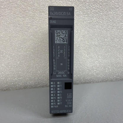 Siemens 6ES7132-6BF00-0CA0 SIMATIC ET 200SP DQ 8x24VDC New Open Box (1.4.2)