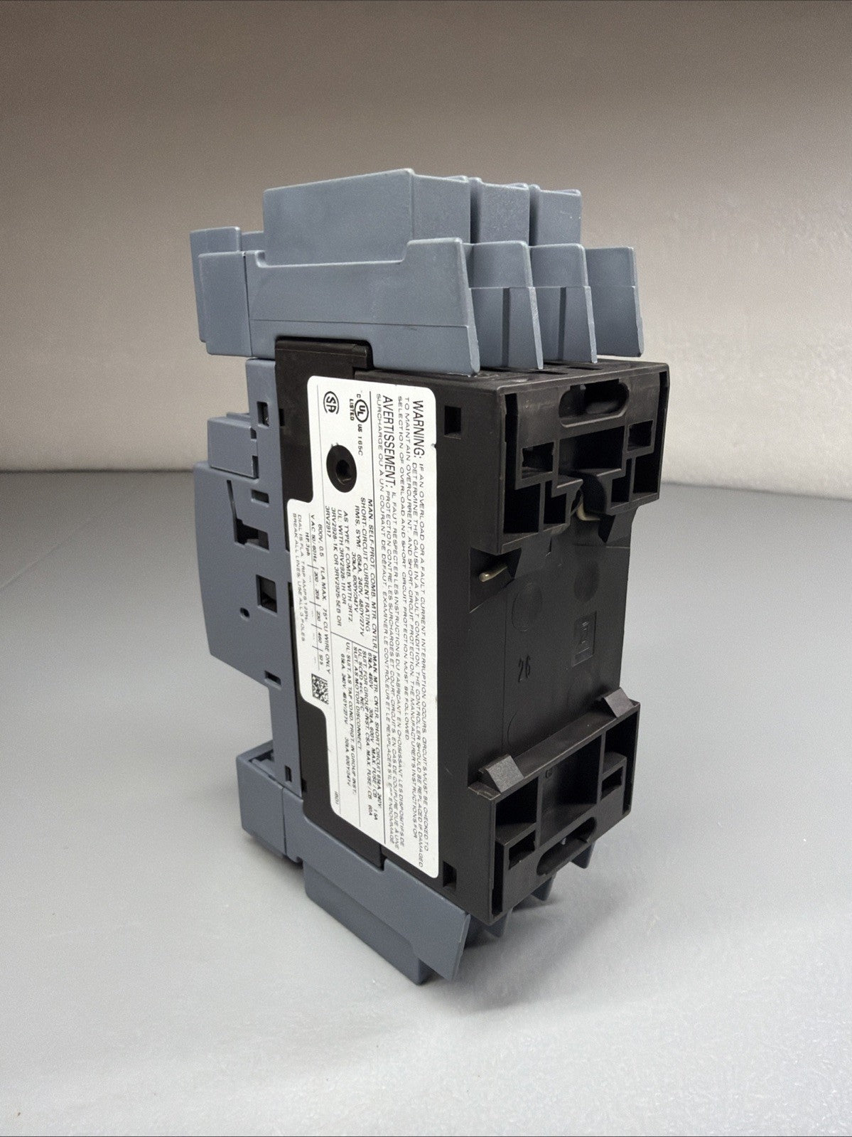 Siemens 3RV2011-0FA10 SIRIUS Motor Protection Circuit Breaker 0.35-0.5A New(141)