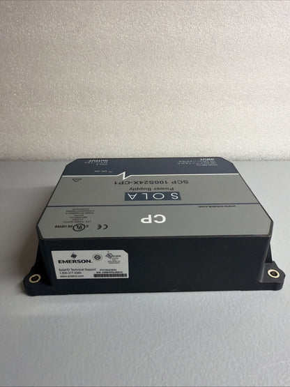 SolaHD SCP 100S24X-CP1 24VDC 3.8A Power Supply New Open Box (1.2.2B)