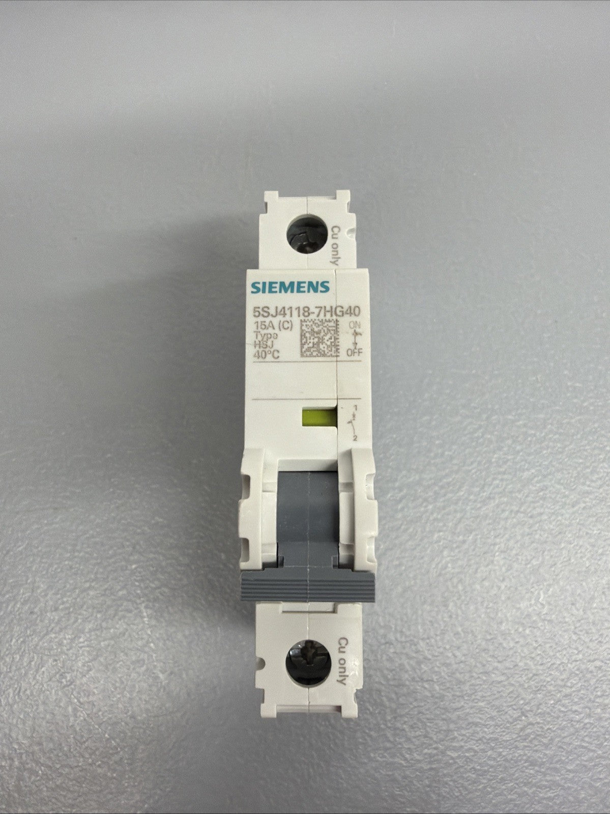 Siemens 5SJ4118-7HG40 Miniature Circuit Breaker MCB New Open Box (1.3.4B)