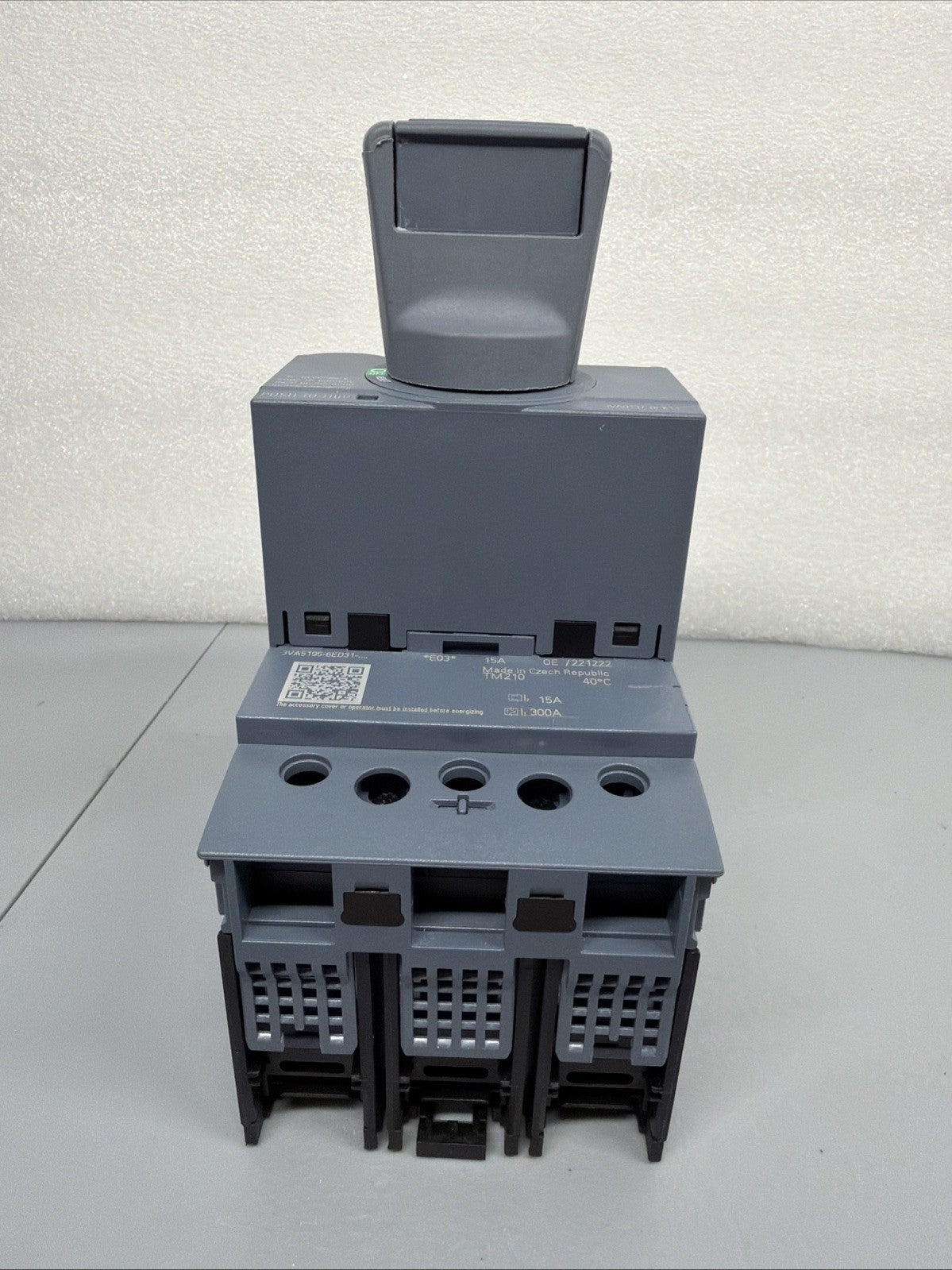 Siemens 3VA5195-6ED31-0AA0 95A Circuit Breaker + 3VA9137-0EK11 (1.3.1)