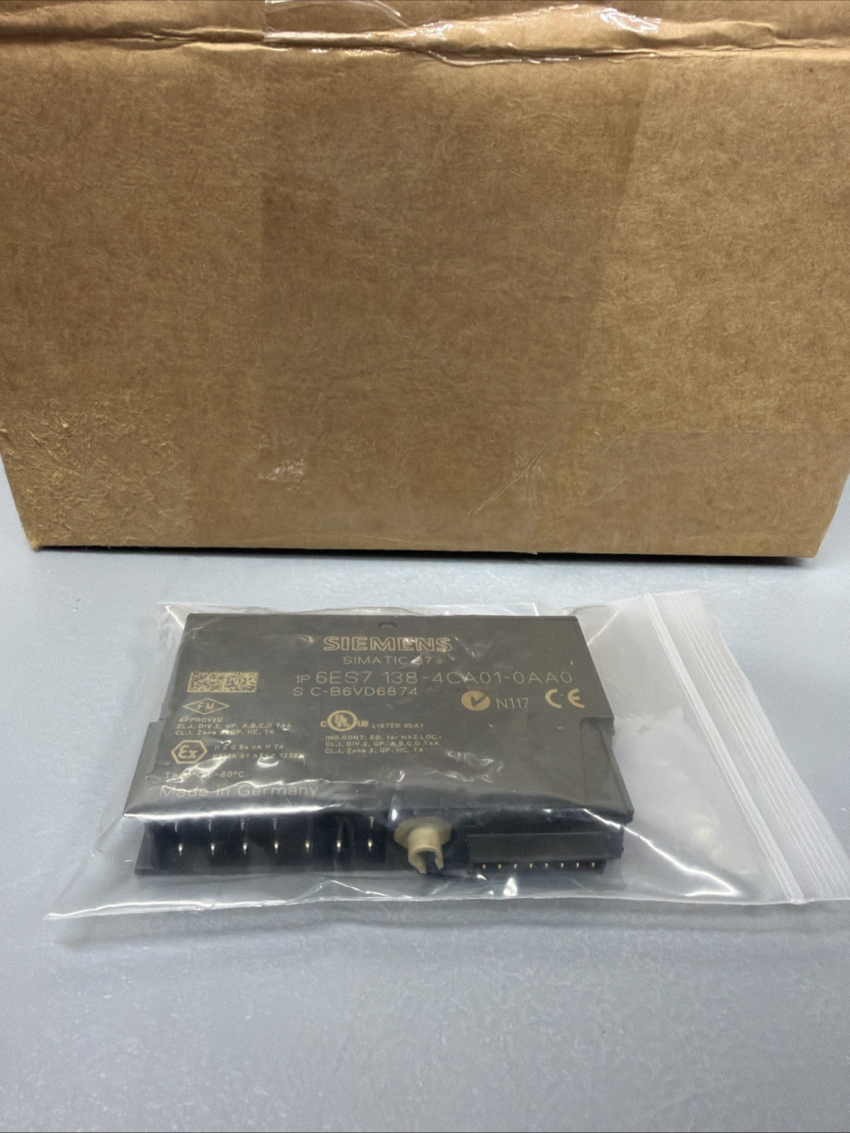 Siemens 6ES7138-4CA01-0AA0 ET 200S PM-E 24VDC Power Module New Open Box (1.3.2)