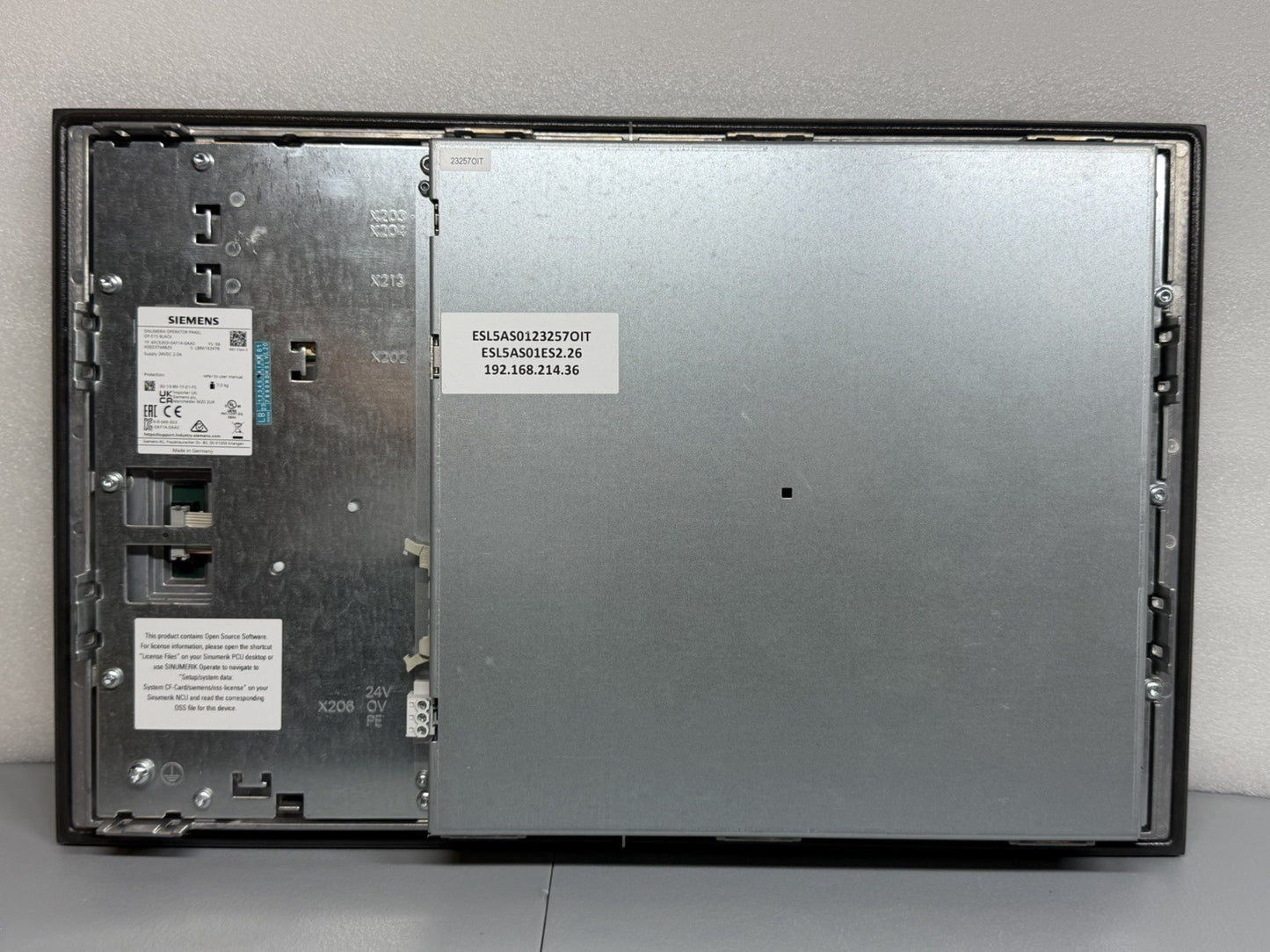 Siemens 6FC5303-0AF14-0AA0 SINUMERIK Operator Panel Open Box (1.2.2)