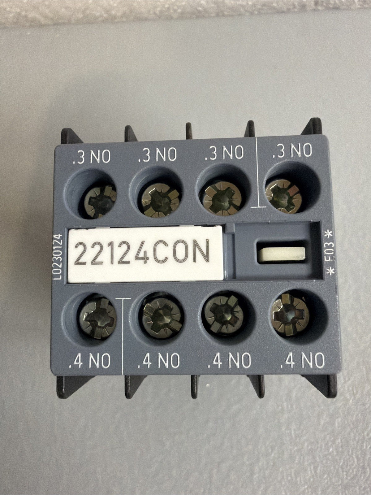 Siemens 3RH2911-1FA40 SIRIUS Auxiliary Contact Block 4NO New Open Box (1.4.2)