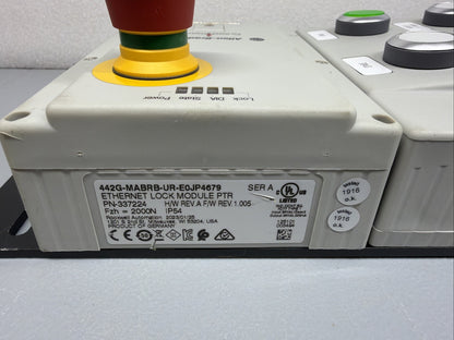 Allen Bradley 442G-MABRB-UR-E0JP4679 Ethernet Lock Module Open Box New (1.2.3B)