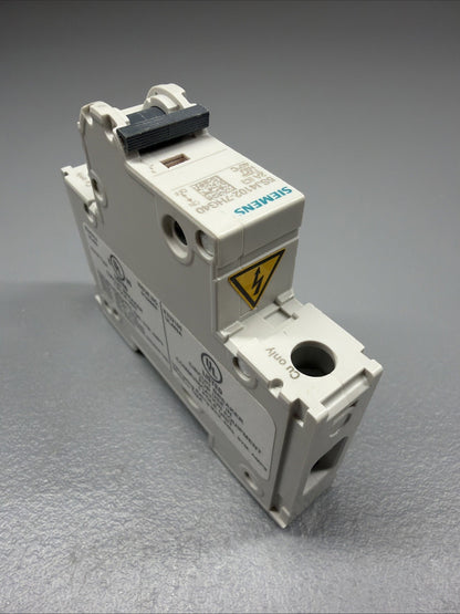 Siemens 5SJ4102-7HG40 SENTRON 1-Pole 2A Circuit Breaker Open Box (1.3.4)