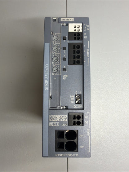 Siemens 6EP4437-7EB00-3CX0 SITOP SEL1400 Selectivity Module New Open Box (1.2.1)