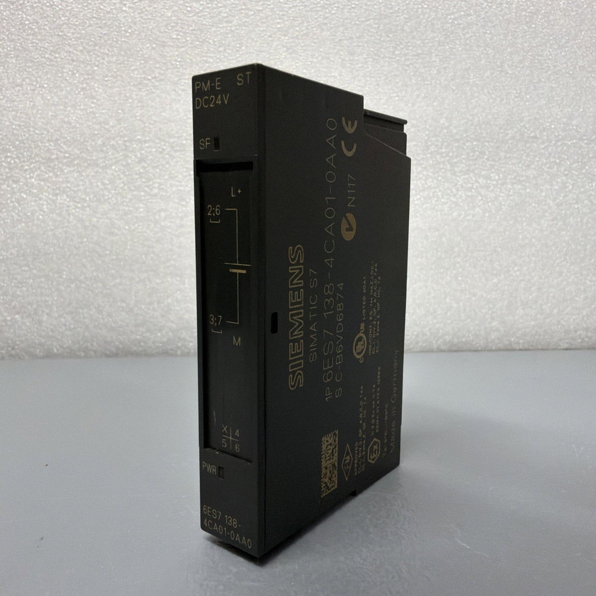 Siemens 6ES7138-4CA01-0AA0 ET 200S PM-E 24VDC Power Module New Open Box (1.3.2)