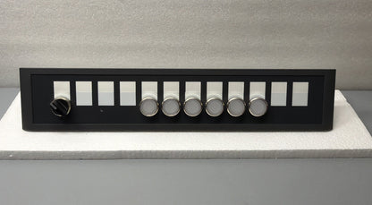 Siemens 6FC5247-0AA43-1AA0 SINUMERIK Panel w/ Pushbuttons & Key Switch (1.2.4b)