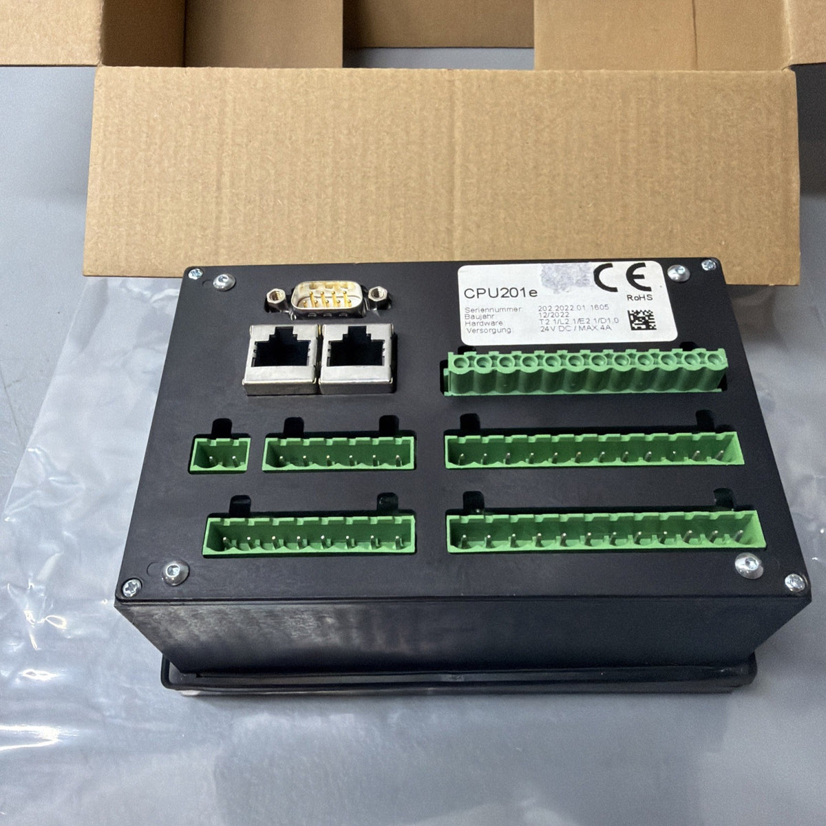 Camfil Handte CPU201E ECS Air Pollution Control Panel New Open Box (133)