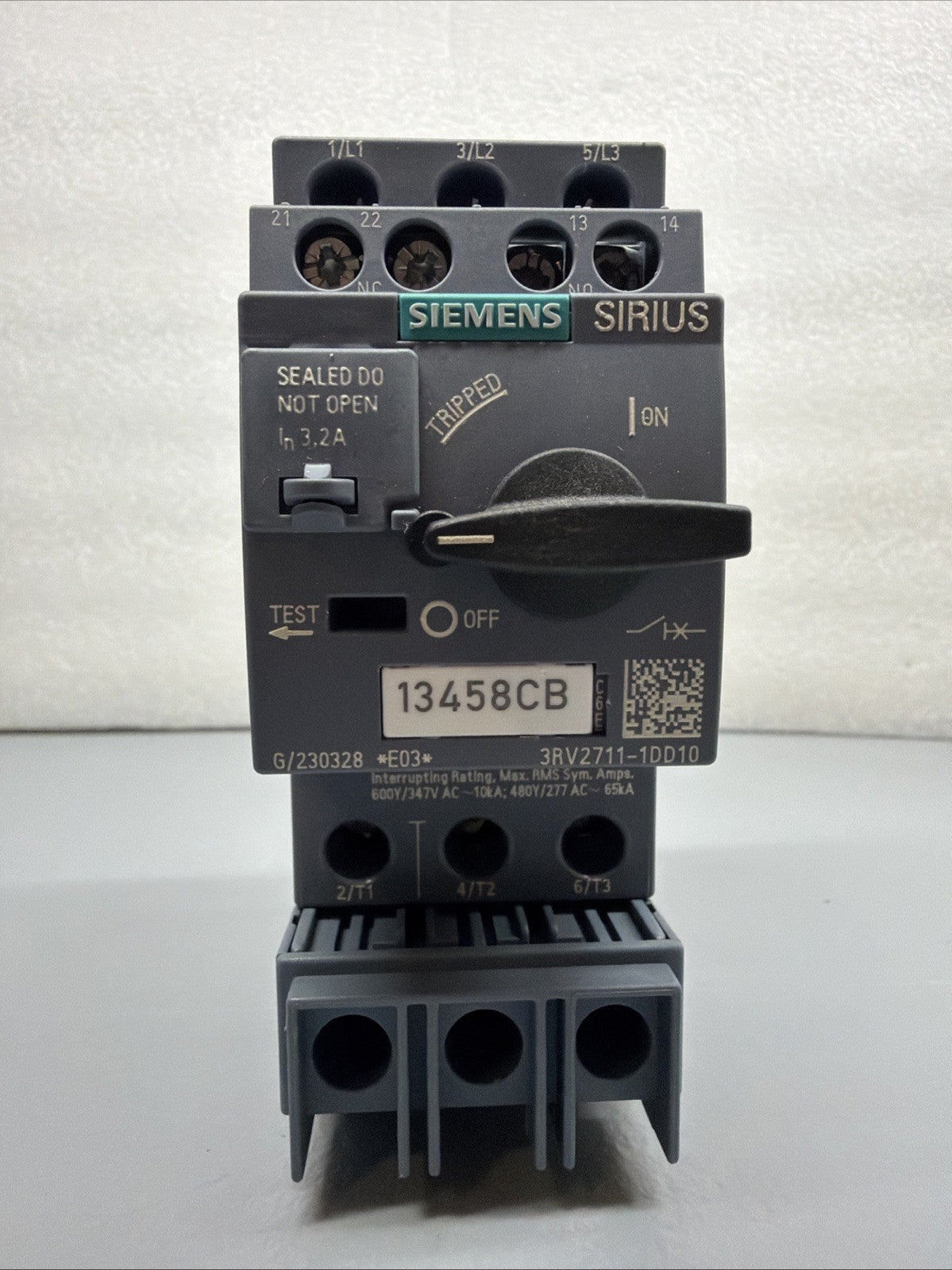 Siemens 3RV2711-1DD10 Motor Starter Protector Circuit Breaker New Open Box (133)