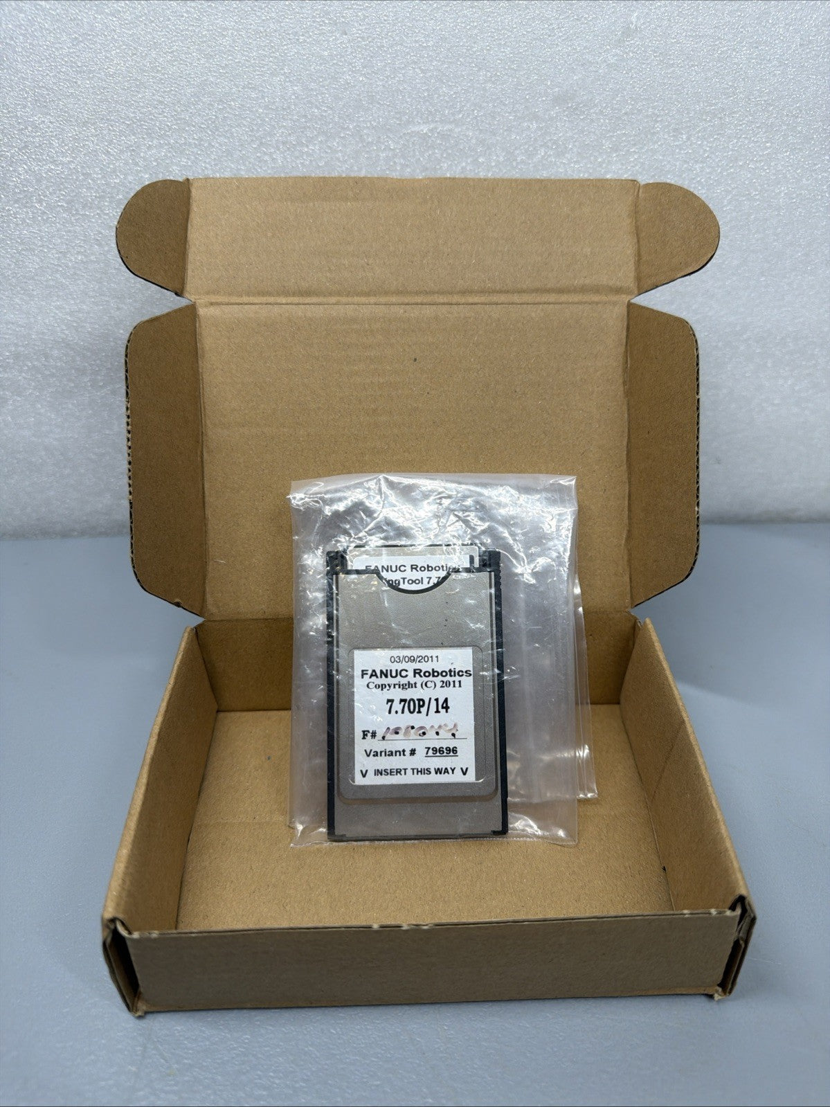 FANUC HandlingTool 7.70P/14 Variant 79696 Software Card w/ PCMCIA Adapter  1.4.2